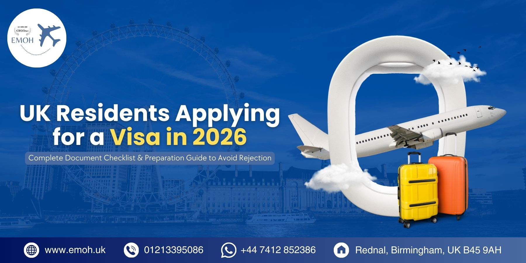 UK Residents Applying for a Visa in 2026: Complete Document Checklist & Preparation Guide to Avoid Rejection