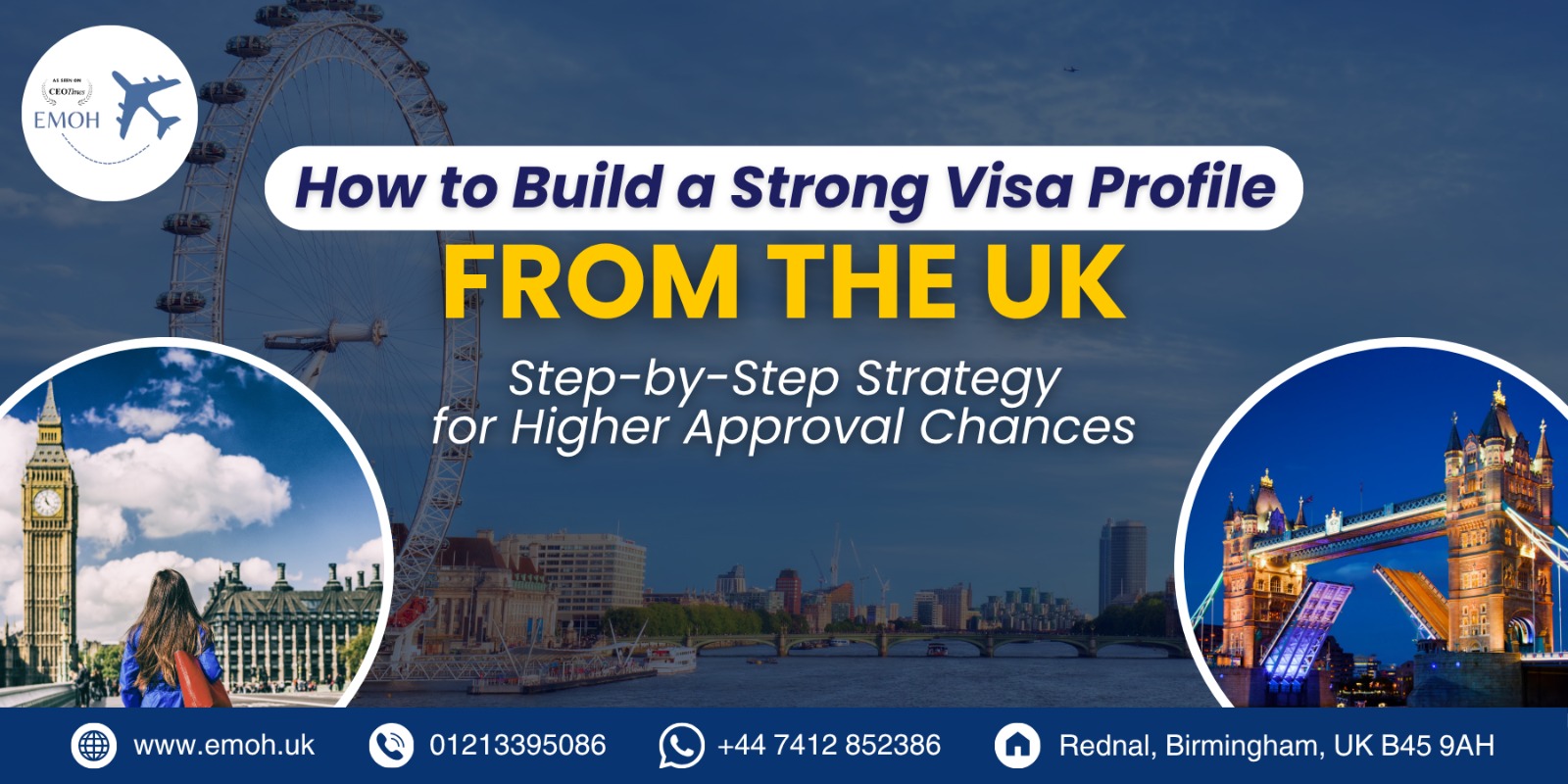 Emoh Visa - How to Build a Strong Visa Profile from the UK