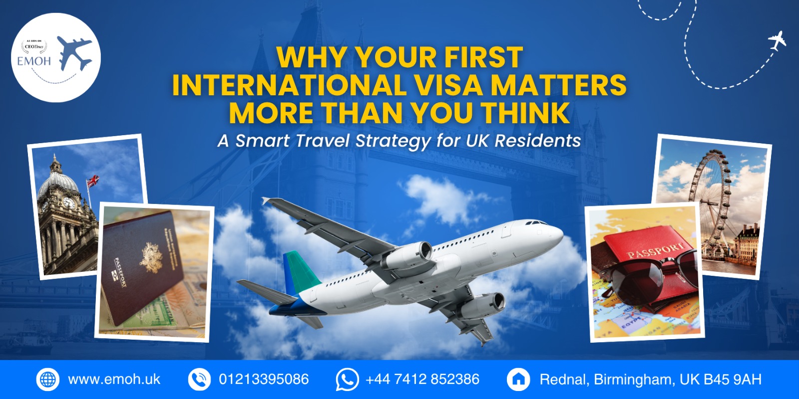 Emoh Visa - Why Your First International Visa Matters More Than You Think