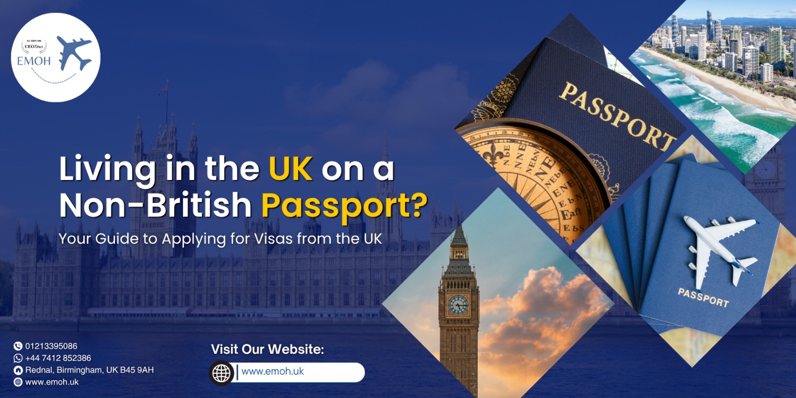 Emoh Visa - Living in the UK on a Non-British Passport