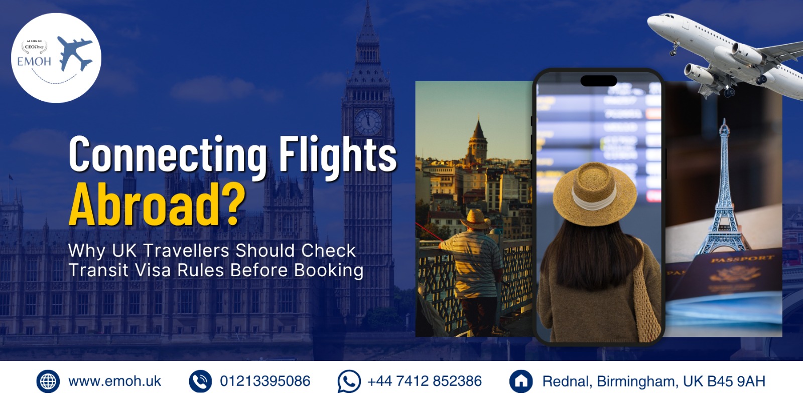 Emoh Visa - Connecting Flights Abroad